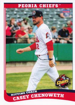 2023 Choice Peoria Chiefs #32 Casey Chenoweth Front