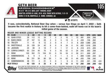 2023 Topps - All-Star Game #105 Seth Beer Back