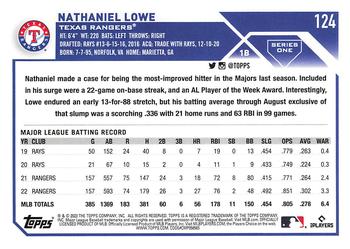 2023 Topps - All-Star Game #124 Nathaniel Lowe Back