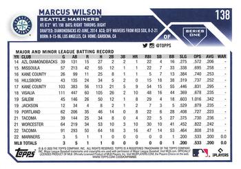 2023 Topps - All-Star Game #138 Marcus Wilson Back