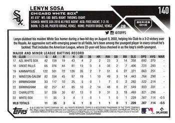 2023 Topps - All-Star Game #140 Lenyn Sosa Back