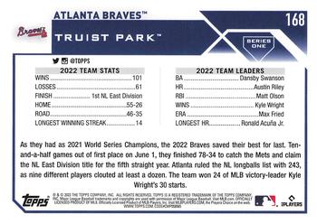 2023 Topps - All-Star Game #168 Atlanta Braves Back