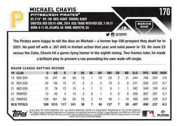 2023 Topps - All-Star Game #170 Michael Chavis Back