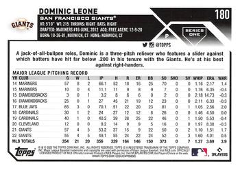 2023 Topps - All-Star Game #180 Dominic Leone Back