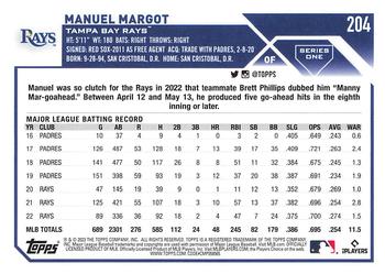 2023 Topps - All-Star Game #204 Manuel Margot Back