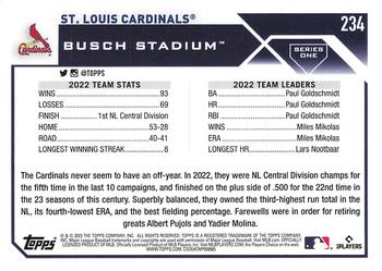 2023 Topps - All-Star Game #234 St. Louis Cardinals Back