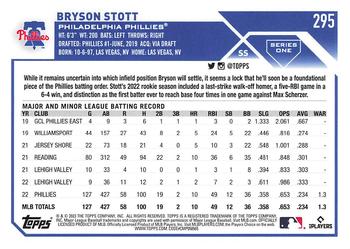 2023 Topps - All-Star Game #295 Bryson Stott Back