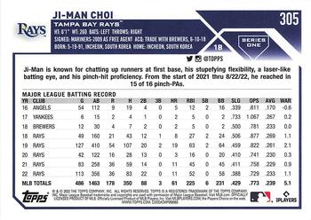 2023 Topps - All-Star Game #305 Ji-Man Choi Back