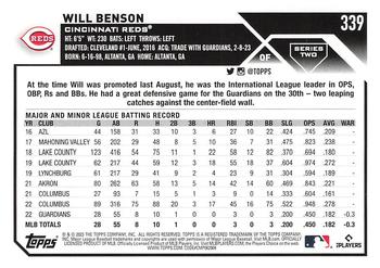 2023 Topps - All-Star Game #339 Will Benson Back