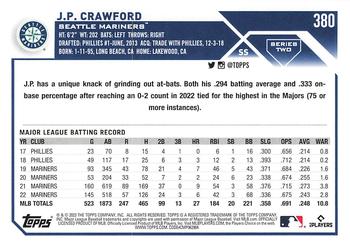 2023 Topps - All-Star Game #380 J.P. Crawford Back