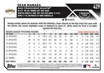2023 Topps - All-Star Game #429 Sean Manaea Back