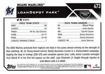 2023 Topps - All-Star Game #473 Miami Marlins Back