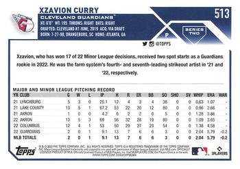 2023 Topps - All-Star Game #513 Xzavion Curry Back