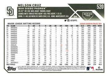 2023 Topps - All-Star Game #520 Nelson Cruz Back