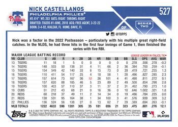 2023 Topps - All-Star Game #527 Nick Castellanos Back