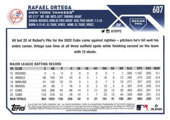 2023 Topps - All-Star Game #607 Rafael Ortega Back