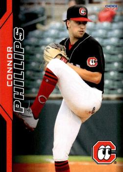 2023 Choice Chattanooga Lookouts #12 Connor Phillips Front
