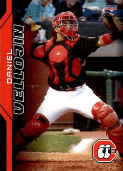 2023 Choice Chattanooga Lookouts #20 Daniel Vellojin Front