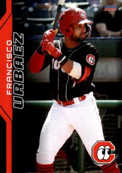 2023 Choice Chattanooga Lookouts #28 Francisco Urbaez Front