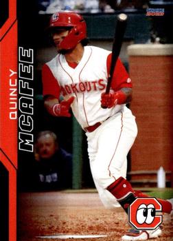 2023 Choice Chattanooga Lookouts #32 Quincy McAfee Front