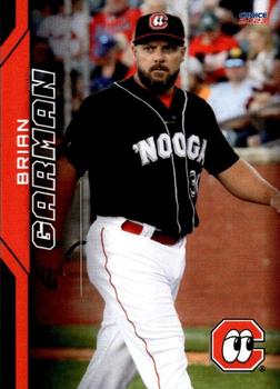 2023 Choice Chattanooga Lookouts #34 Brian Carman Front