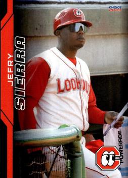 2023 Choice Chattanooga Lookouts #36 Jefry Sierra Front