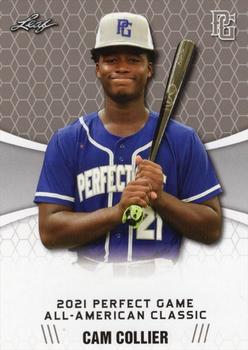 2021 Leaf Metal Perfect Game All-American Classic #9 Cam Collier Front