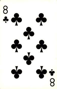 1953 Brown & Bigelow Playing Cards #8♣ Lou Gehrig Back