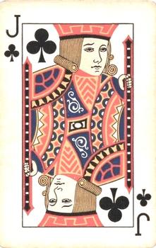 1953 Brown & Bigelow Playing Cards #J♣ Lou Gehrig Back