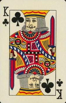 1953 Brown & Bigelow Playing Cards #K♣ Lou Gehrig Back