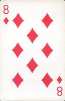 1953 Brown & Bigelow Playing Cards #8♦ Lou Gehrig Back
