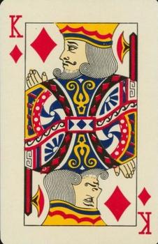 1953 Brown & Bigelow Playing Cards #K♦ Lou Gehrig Back