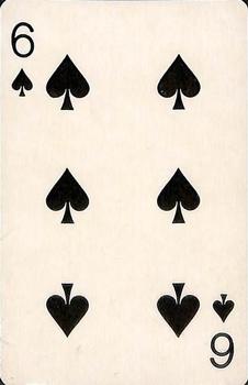 1953 Brown & Bigelow Playing Cards #6♠ Lou Gehrig Back