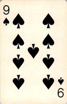 1953 Brown & Bigelow Playing Cards #9♠ Lou Gehrig Back