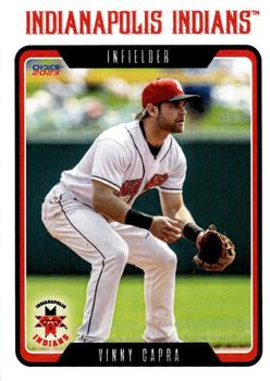 2023 Choice Indianapolis Indians #06 Vinny Capra Front