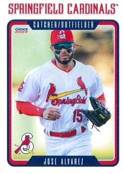 2023 Choice Springfield Cardinals #16 Jose Alvarez Front