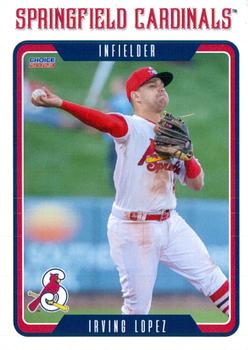 2023 Choice Springfield Cardinals #26 Irving Lopez Front