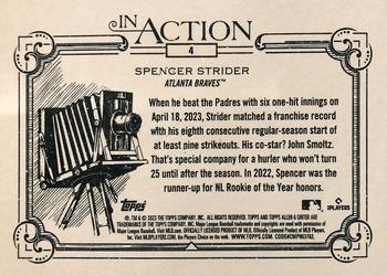 2023 Topps Allen & Ginter #4 Spencer Strider Back