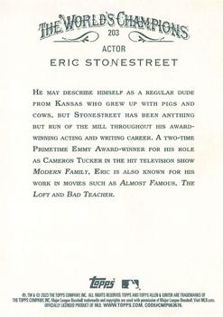 2023 Topps Allen & Ginter #203 Eric Stonestreet Back