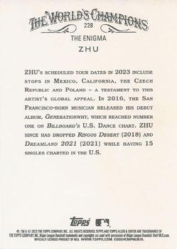 2023 Topps Allen & Ginter #228 Zhu Back