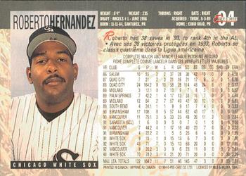 1994 O-Pee-Chee #94 Roberto Hernandez Back