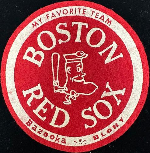 1958 Topps - Topps Felt Team Emblems #NNO Boston Red Sox Front