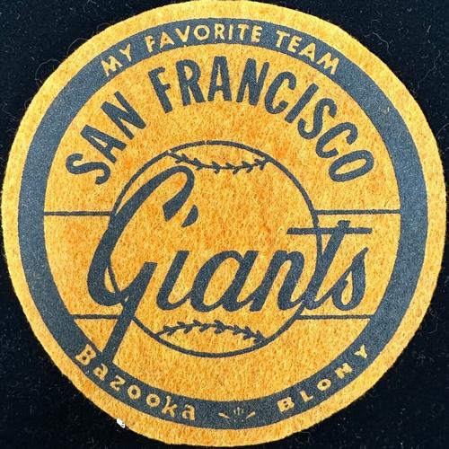 1958 Topps - Topps Felt Team Emblems #NNO San Francisco Giants Front