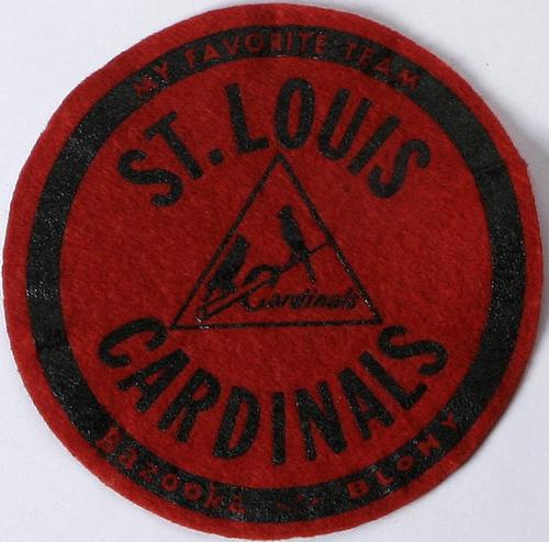 1958 Topps - Topps Felt Team Emblems #NNO St. Louis Cardinals Front