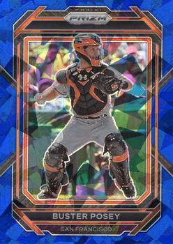 2023 Panini Prizm - Blue Ice Prizm #194 Buster Posey Front