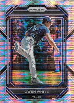 2023 Panini Prizm - Pulsar Prizm #12 Owen White Front