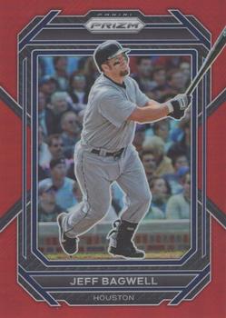 2023 Panini Prizm - Red Prizm #90 Jeff Bagwell Front