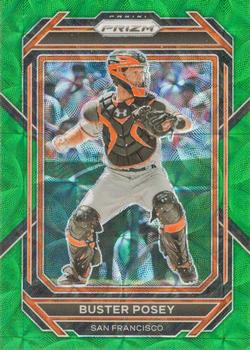2023 Panini Prizm - Green Scope Prizm #194 Buster Posey Front
