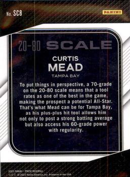 2023 Panini Prizm - 20-80 Scale #SC8 Curtis Mead Back