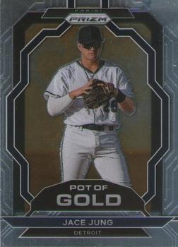2023 Panini Prizm - Pot of Gold #PG5 Jace Jung Front